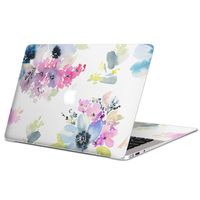 igsticker Skin Decals for MacBook Pro 15 inch 2019/18/17/16(Model A1990/A1707) Ultra Thin Premium Protective Body Stickers Skins Universal Cover Flower　Watercolor　Colorful