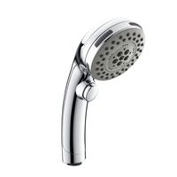 HOMELODY High Pressure Handheld Shower Head with ON/OFF Pause Switch 5-settings Water Saving Showerhead Shower, Chrome Finish Bathroom Puppy Shower Accessories, US cUPC Certific, Alcachofa