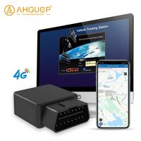 GPS Tracker for Vehicles AHGUEP OBD 4G Real Time Tracking Device | Auto Health Diagnostics | Parking Locator & Car Finder Tracker Free for The First Two Months
