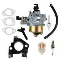 Butom GX390 Carburetor with Fuel Filter Line Gasket for Honda GX 390 GX340 13HP 11HP Engine 16100-ZF6-V01