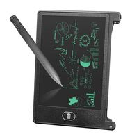Fine Portable LCD Writing Tablet Drawing 4.4-Inch,Suitable for Family, School, Office, Children and Adults Writing Board,Electronic Writing Doodle Pad Digital Drawing (Wine)