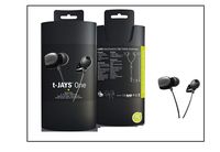 JAYS t-JAYS One Noise Isolating Earbuds (Matt Black) (Discontinued by Manufacturer)