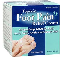 Topricin Foot Pain Relief Cream, 4 oz (Pack of 2)