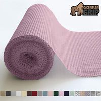 Gorilla Grip Original Drawer and Shelf Liner, Non Adhesive Roll, 17.5 Inch x 20 FT, Durable and Strong, Grip Liners for Drawers, Shelves, Cabinets, Storage, Kitchen and Desks, Purple