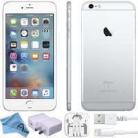 Apple iPhone 6S, GSM Unlocked, 16GB - Silver (Renewed)