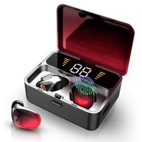 Wireless Earbuds, IPX7 Waterproof Bluetooth 5.0 + EDR Headphones w/Mic HD Stereo, 2000mAh Charging Case LED Battery Display 100H Playtime in-Ear, Touch-Control, True Wireless Earbuds for iOS Android
