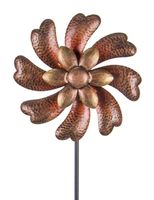 MUMTOP Wind Spinner 45" Wind Sculptures for Patio Lawn and Garden Let You Feel Different Visual Effects and Relax Your Mood (Red)