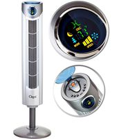 Ozeri Ultra 42" Wind Adjustable Oscillating Noise Reduction Technology Tower Fan