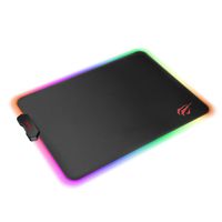 havit RGB Gaming Mouse Pad Soft Non-Slip Rubber Base Mouse Mat for Laptop Computer PC Games (Small)