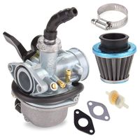 PZ19 Carburetor with 35mm Air Filter Fuel Filter for Taotao 50cc 70cc 90cc 110cc 125cc Dirt Bike ATV Scooter Moped
