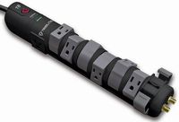 Tributaries - T8 - 8 Outlet - Swivel Power Strip by Tributaries