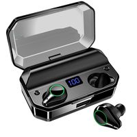 True Wireless Earbuds,TeaBoy Bluetooth 5.0 Sports Earphone 6D Stereo Touch Control Ear Buds with IPX7 Waterproof/Fast Connection/Mini Case(Only 4.5g)/Total 2000H Playtime with 6000mAh Charge Case