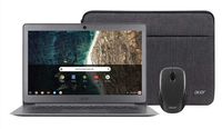 Acer 14" FHD IPS WLED-Backlit Chromebook, Intel Celeron N3160 Processor up to 2.24GHz, 4GB Memory, 32GB SSD, 802.11ac (MIMO), Bluetooth, Webcam, HDMI, Chrome OS, Bonus Wireless Mouse and Sleeve