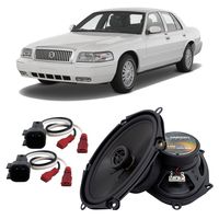 Compatible with Mercury Grand Marquis 2003-2010 Front Door Factory Replacement Harmony HA-R68 Speakers