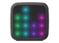 JAM Trance Mini Wireless Lightshow Bluetooth Speaker, 36 LED Light Party Programs, Built-in Speakerphone, Rechargeable, Play Music, Connect to iPhone, Android, Perfect for Parties, HX-P460