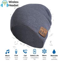 Bluetooth Beanie Hat with Headphones V5.0 Unique Christmas Tech Gifts for Teens/Boys/Girls/Men/Husband/Boyfriend/Him/Young Women/Mom, Outdoor Sport Unisex Knit Beanie with Stereo Speakers & Mic