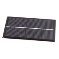 uxcell DC 6V 1W Rectangle Energy Saving Solar Cell Panel Module for Charger