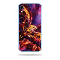 MightySkins Skin Compatible with Apple iPhone XR - Phoenix Rising | Protective, Durable, and Unique Vinyl Decal wrap Cover | Easy to Apply, Remove, and Change Styles | Made in The USA