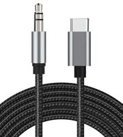 USB C to 3.5mm Audio Aux Jack Cable, Type C Adapter to 3.5mm Headphone Stereo Cord Car Compatible with iPad Pro 2018 Google Pixel 2 3 XL Moto Z and Galaxy Note10+ Huawei HTC (3.28Ft)