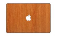 iCarbons Light Wood Grain Vinyl Skin for MacBook Pro 15" Retina (Mid 2012 - Mid 2016) Full Combo