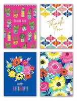 Punch Studio Lady Jayne All Occasion Boxed 16 Note Cards - Cantina 21149