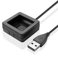 TNP Charger Cable for Fitbit Blaze - USB Charge Wire Cord Power Adapter Supply Cradle Dock Stand Replacement Spare Charging Accessory for Fitbit Blaze Smart Fitness Watch