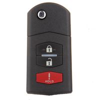 SCITOO Keyless Entry Kit, 1 PC Replacement fit 2007-2012 Mazda CX-7 CX7 Key Fob