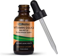 Vitamina D3 + K2 (mk-7) - Apoye Huesos Fuertes y Corazón Sano y Metabolismo