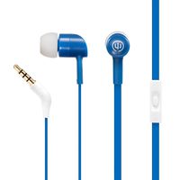 Wicked Audio Havok Earbud Headphones with Enhanced Bass, Bluebird