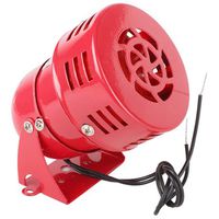 Aodesy AC 220V Horn 110dB MS-190 Industrial Motor Alarm Bell Siren Horn Sound Buzzer Siren Alarm