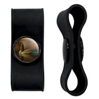 Graphics and More Canada Canadian Goose Headphone Earbud Cord Wrap - Charging Cable Manager - Wire Organizer Set of 2 - Black