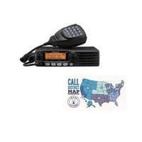 Kennwood Mobile Radio, 2m, 65W and Ham Guides TM Pocket Reference Card Bundle