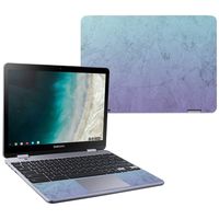 MightySkins Skin Compatible with Samsung Chromebook Plus LTE (2018) - Gradient Marble | Protective, Durable, and Unique Vinyl wrap Cover | Easy to Apply, Remove, and Change Styles | Made in The USA