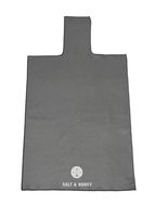 Salt & Honey Non-Slip Pilates Reformer Mat Towel (Black)