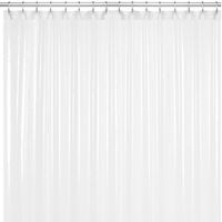 LiBa Mildew Resistant Anti-Microbial PEVA 8G Shower Curtain Liner (36x72, White)