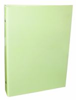 Aurora GB Cosmic Expressions Mini Binder, 1 Inch Round Ring, 5 1/2 x 8 1/2 Inch Size, Buttercup, High Gloss Finish, Eco-Friendly, Recyclable, Made in USA (AUA10025)