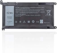 DTK WDX0R Replacement Laptop Battery for Dell Inspiron 5765 5568 5578 5767 7368 7378 5368 5378 5565 5567 7560 7570 7579 7569 Notebook 11.4V 42Wh Fit FC92N CYMGM 3CRH3 T2JX4