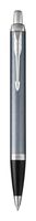 Parker IM Ballpoint Pen, Light Blue Grey and Chrome  with Medium Point Black Ink Refill, Gift Box (1975564)