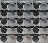15 Energizer CR2025 Lithium 3v Batteries