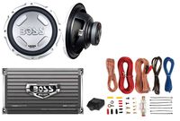 New BOSS AUDIO CX122 12" 1400W Car Power Subwoofer Sub + Mono Amplifier+ Amp Kit