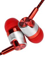 gonikm 3.5mm Wired Stereo Earphone in-Ear Headphones with Microphone for Phone/ MP3 Corded Headsets