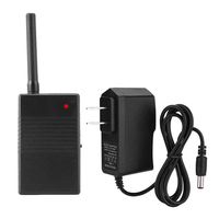 Zopsc Wireless Signal Amplifier 433MHz Signal Repeater Extender for Wireless Alarm System Detector Sensor(US Plug)