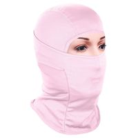 Achiou Balaclava Face Mask UV Protection for Men Women Ski Sun Hood Tactical Masks Pink