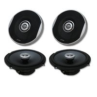 4 x Infinity Primus 6.5" 2-Way Car Audio coaxial Speakers