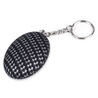 Safe Sound Personal Alarm, 120db Personal Safety Alarm Keychain for Women, Kids, Siren Song Alarm Keychain for Women, Elderly, Children By XORXL (Grid+Black)