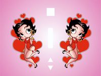 Betty BOOP Skin Protective Sticker Vinyl Wrap for Eleaf 20/30 W Vape Mod Wrap Decal