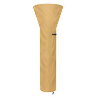 Sunkorto Round Stand Up Patio Heater Cover, Outdoor Waterproof Veranda Furniture Cover for Dome Heaters, 95 Inch Tall