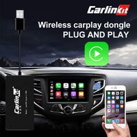 Carlinkit Wireless Carplay USB Dongle Wired Android auto Multimedia Receiver for aftermaket vihecle with Android System Unit Radio Upgrade Plug and Play(only Support Wireless carplay with iPhone)