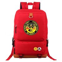 Cobra Kai Backpack Waterproof Shoulder Bag Gym Hiking Laptop Student Travel Bag