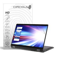 Celicious Vivid Invisible Glossy HD Screen Protector Film Compatible with Dell Latitude 13 5300 (2-in-1) [Pack of 2]